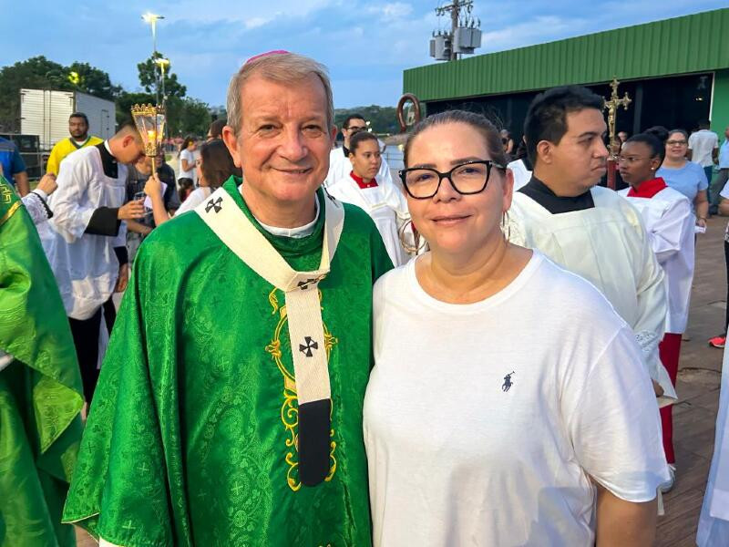 Mobilização da Caminhada pela Vida contou o apoio da primeira dama