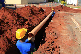 TJMT promove mutirão para ligação de esgoto em Cuiabá até 13 de março
