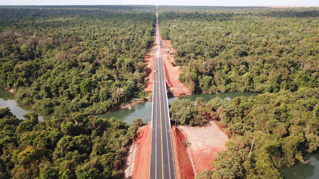 Governo Federal entrega nova ponte na BR-242 no Mato Grosso | O Bom da