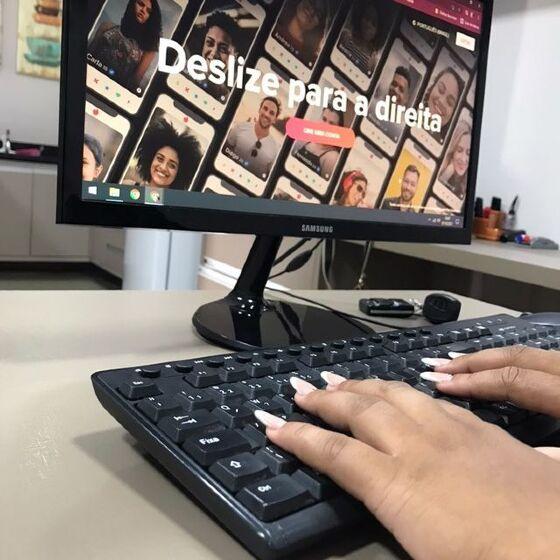 computador rede social