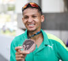 Atleta do Projeto Olimpus fatura o bronze em segundo dia de competição ibero-americana de Atletismo