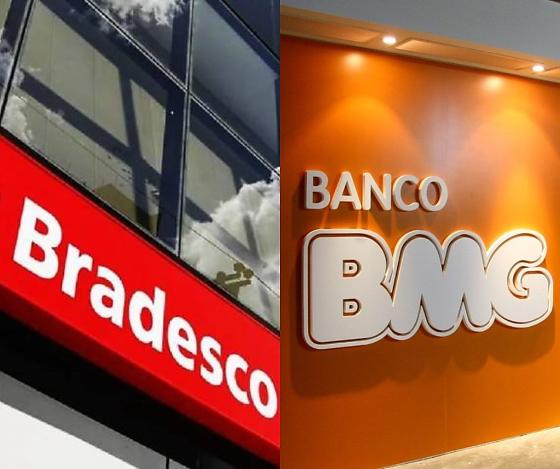 bradesco e bmg