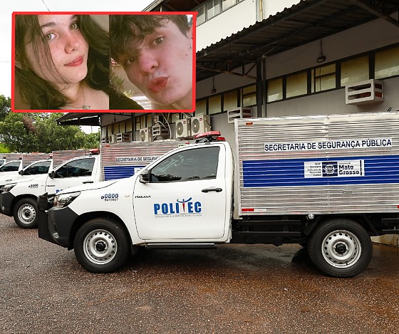 Lavínia Eduarda Cichaseski e João Victor da Silva