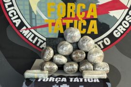 Criminoso é preso com 8 kg de drogas durante abordagem em ônibus de viagem