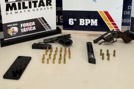 Dupla suspeita de provocar incêndio em casa de rival é presa em Cáceres