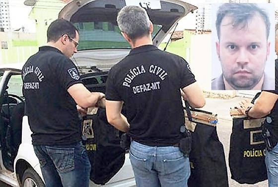 contador Marcelo Rodrigues de Arruda, alvo da Operação CNPJ na Cela