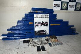 Rotam apreende 104 tabletes de maconha e prende dois homens por tráfico em Cuiabá