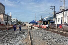 Trecho da Prainha será interditado para obras do BRT na próxima segunda-feira