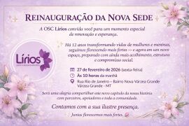 OSC Lírios reinaugura nova sede e fortalece atuação no desenvolvimento social e na autonomia feminina