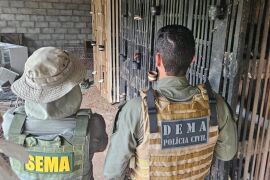 Polícia desmonta arena de rinha de galos em Várzea Grande