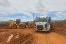 Polícia Civil e Ibama flagram extração ilegal de cascalho e prende suspeito 