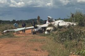 Aeronave que buscaria paciente sai da pista em distrito de Nova Monte Verde